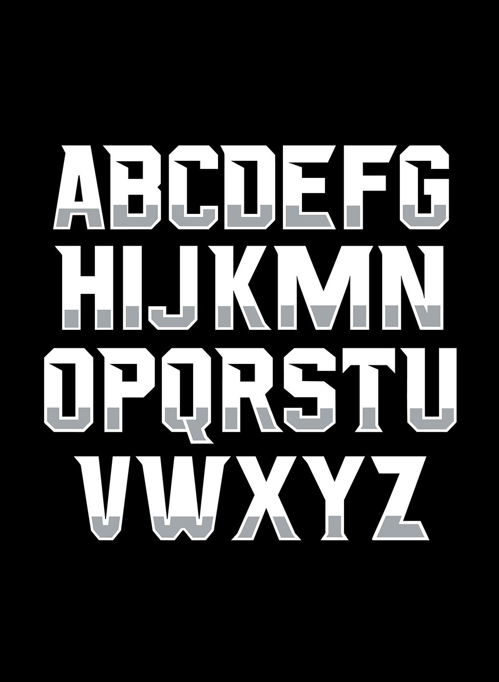 ✏️ Fortuna Huskies Custom Alphabet – Design&nbsp;Resource