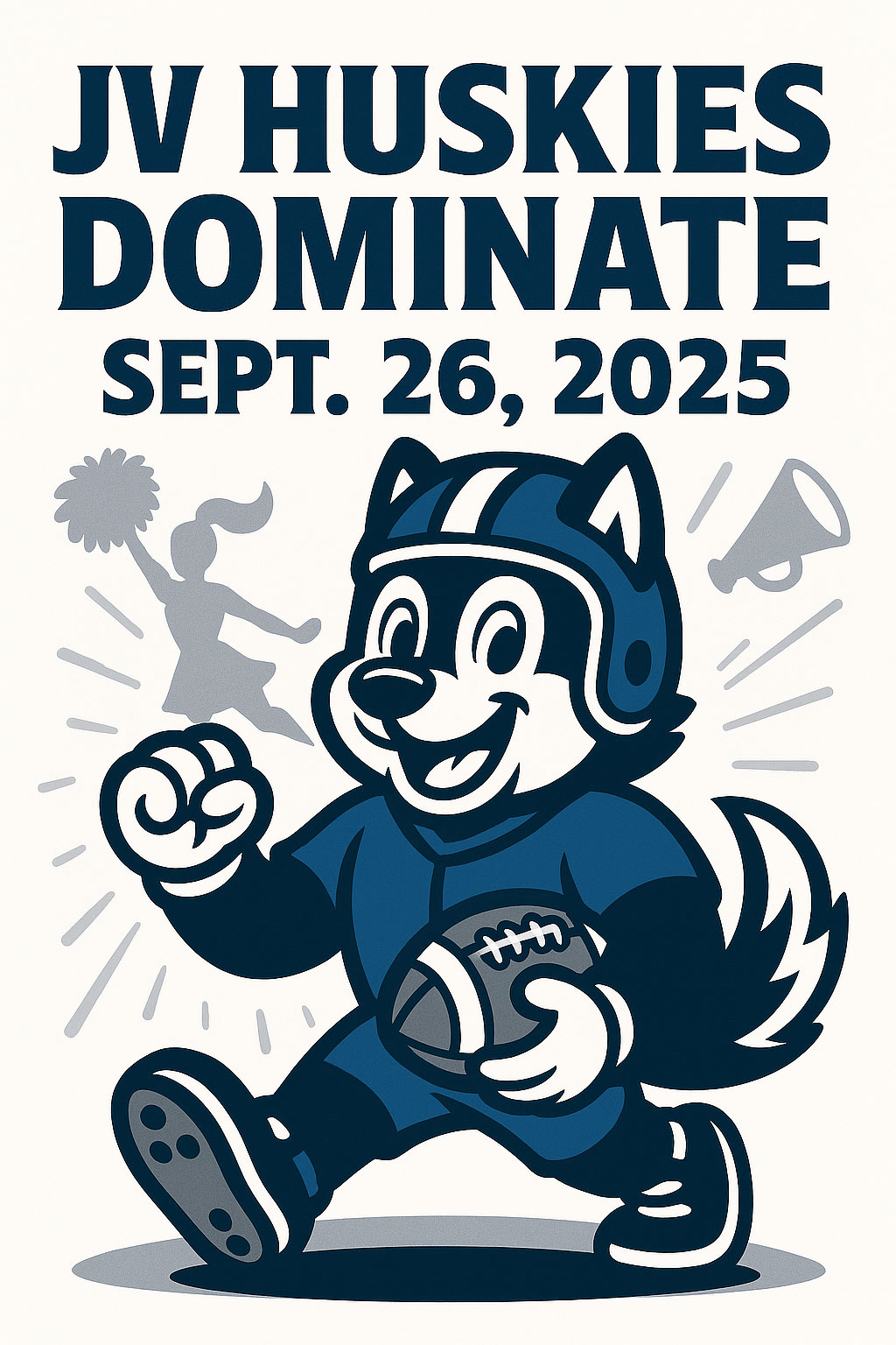 🏈 JV Huskies Dominate University Prep – Sept. 26,&nbsp;2025