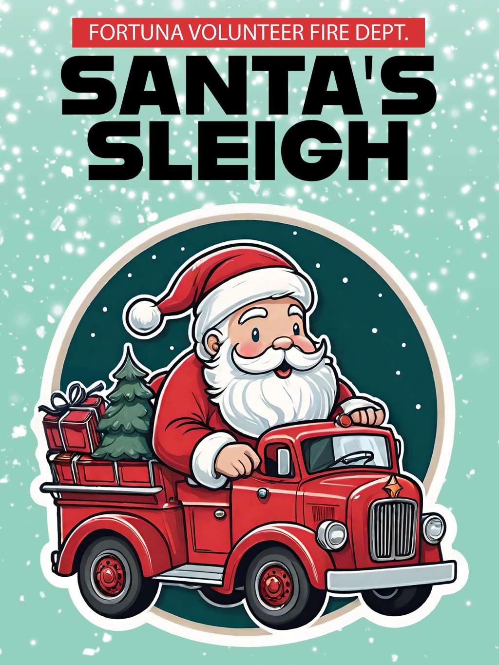 🎅 Santa’s Sleigh&nbsp;Logo