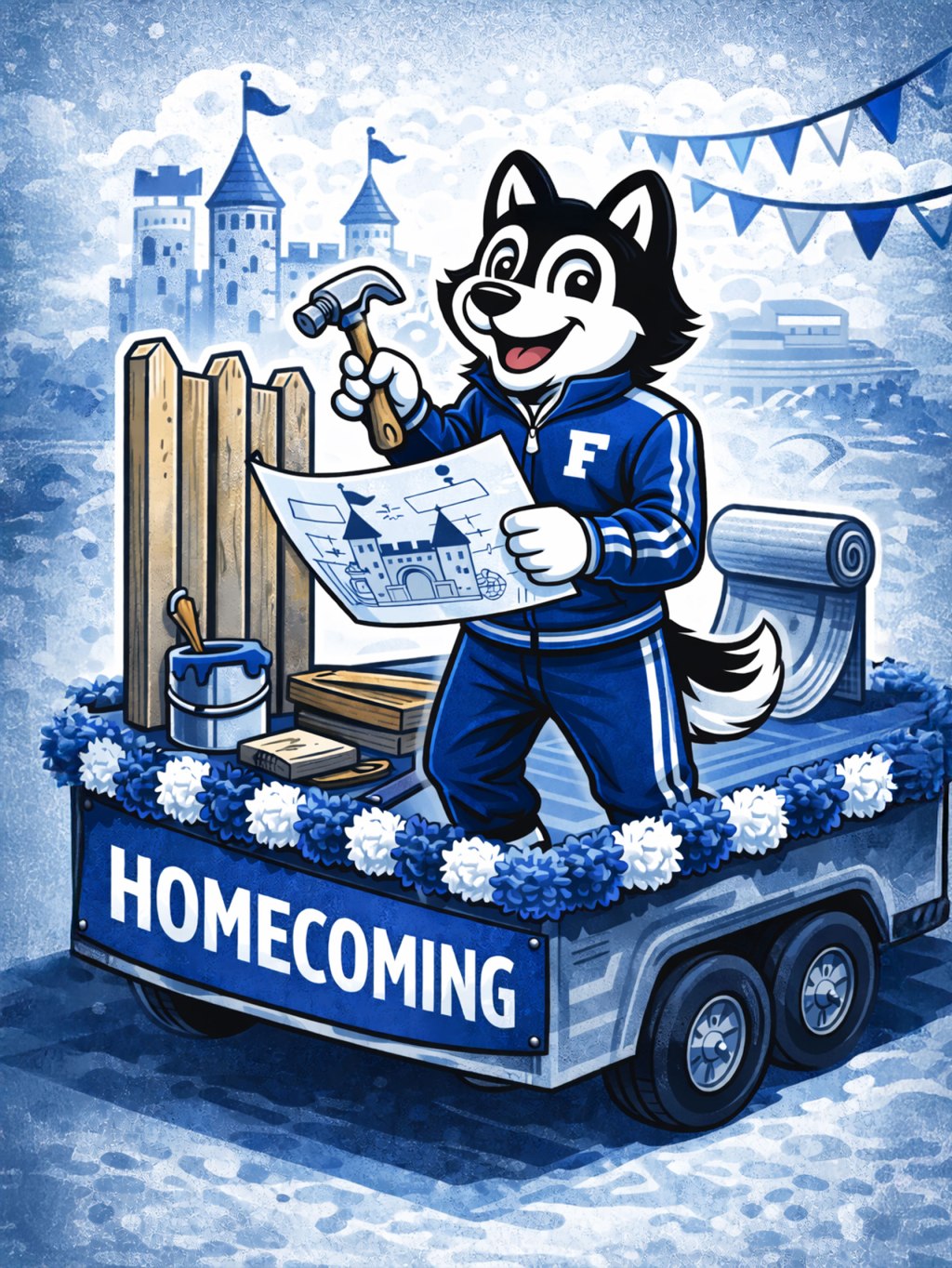 🎨 Homecoming Float Building – Behind the&nbsp;Scenes