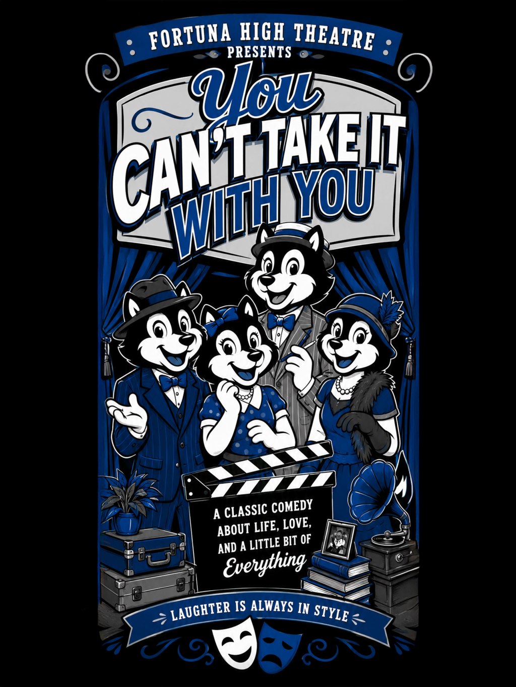🎭 FUHS Theatre Club Presents You Can’t Take It With&nbsp;You