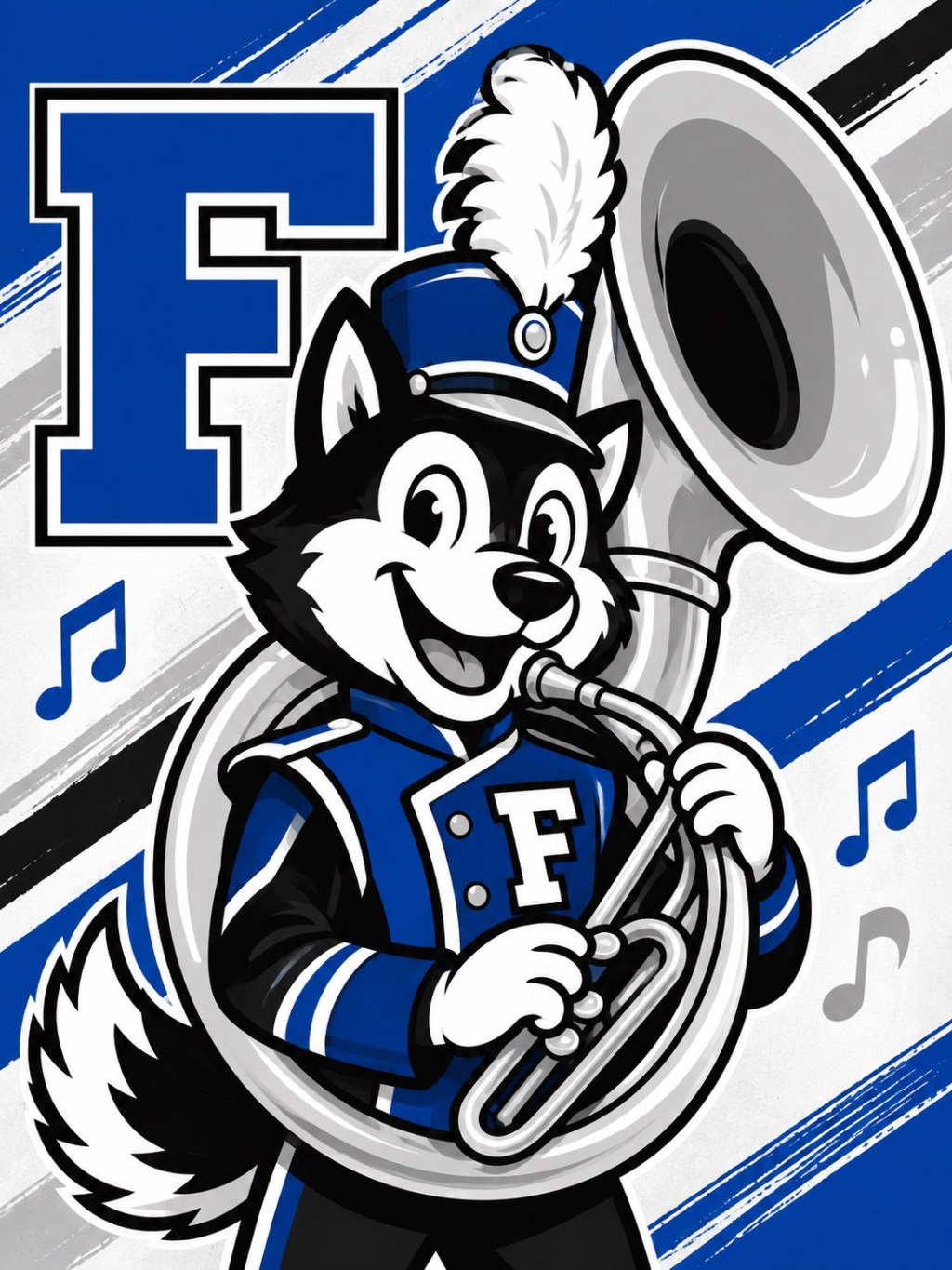 🎺🤘 Fortuna High Band Rocks Husky Field with Ozzy&nbsp;Tribute
